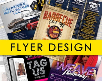 Printed Flyers/Care Cards/Custom Inserts/Thank you Cards etc