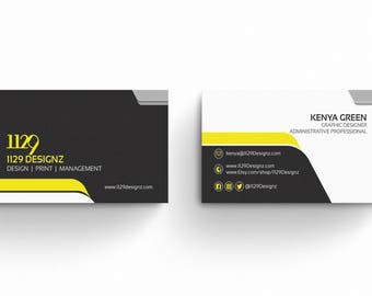 Tag or Business Card Digital Design