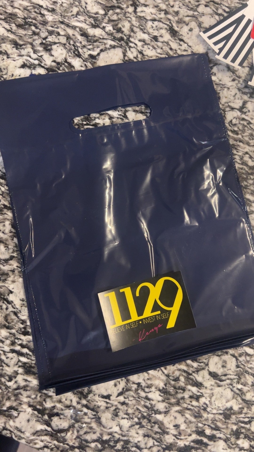 9x12 Navy Blue Plastic Merchandise Bags - Etsy