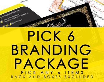 Pick 6 Branding Package