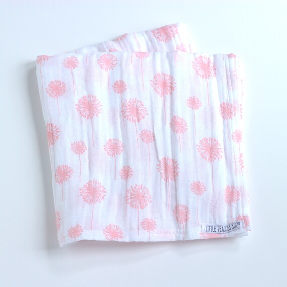 muslin blankets girl