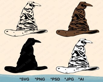 Featured image of post Outline Harry Potter Sorting Hat Drawing The sorting hat does everything in the harry potter movie ought to except read the wearer s mind