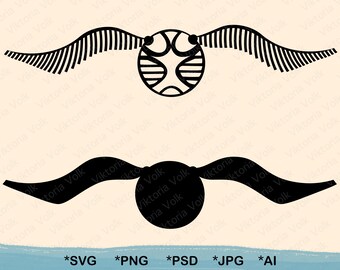 Download Golden Snitch Svg Etsy