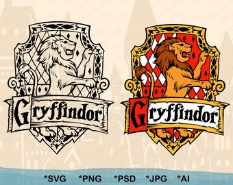 Download Gryffindor Svg Etsy
