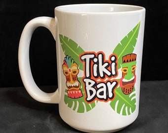 15 oz. Coffee Mug  - Tiki Bar