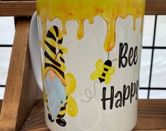15 oz. Coffee Mug  - Be Happy