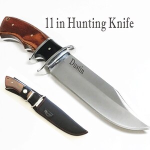 Personalized Gift Knives, Handmade Mens, Boyfriend Gift for Him , Engraved Hunting camping Knife, Christmas , Anniversary Gift.