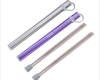Personalized Pure Titanium Chopsticks – Reusable Healthy Gift for Any Occasion