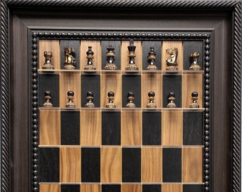 Chess Wall Decor Etsy