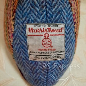Hecho a pedido. Tapiz de pared con ciervo falso con tela Harris Tweed. Tú eliges los colores y yo haré un hermoso ciervo solo para ti. imagen 10