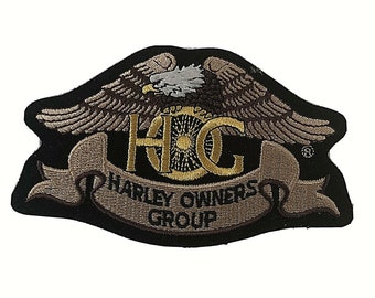 Hog HARLEY Davidson OWNERS GROUP Eagle Patch New 3" x 5" Biker Patch