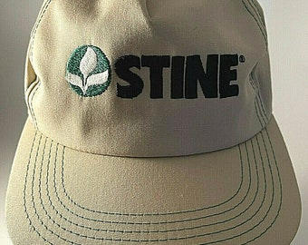 Vtg 80s K-Products Stine Seeds Baseball hat Snapback Made in USA Never Worn