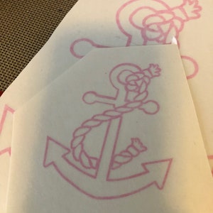 Free shipping Anchors away nautical book car decal stickers