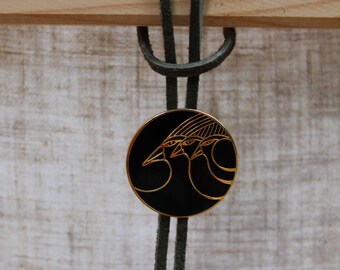 Celestial Bird Buds Bolo Tie