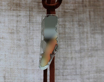 Mirror Fragment Bolo Tie