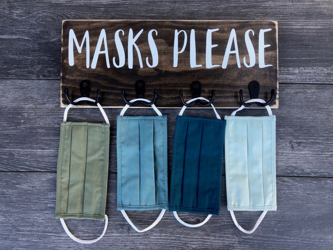 Handmade Masks Please Mask Rack Etsy.de