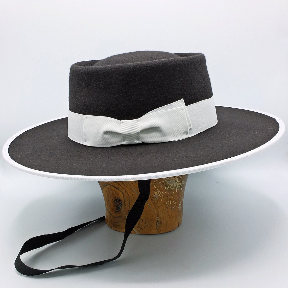 The PORTUGUESE STYLE HAT Wool or Fur Felt Custom Handmade | Etsy