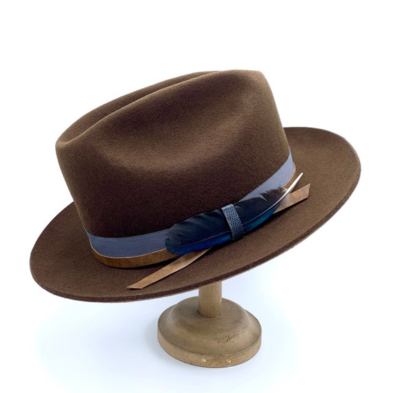 The CATTLEMAN Wool or Fur felt Custom Hat | Etsy