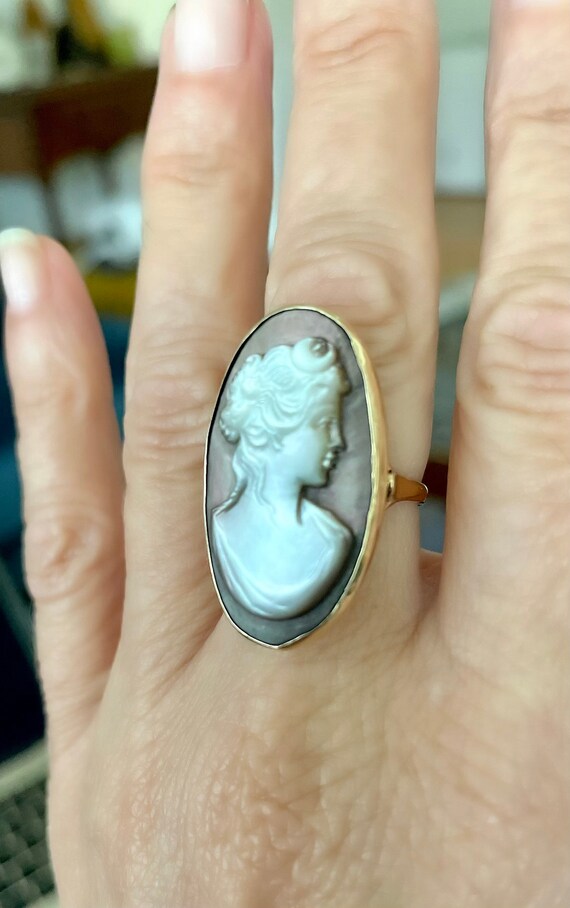Ring - Antique Cameo Ring View 2