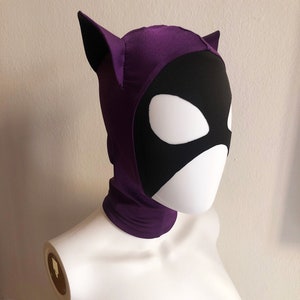 Capuz da Mulher-Gato viola regular