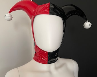 Cappello Giullare campanelli in PVC