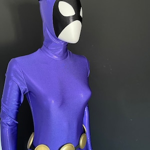 Purple sparkling bodysuit