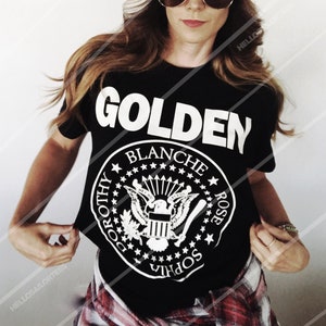 Ramones Golden Girls Parody Band Unisex t-shirt