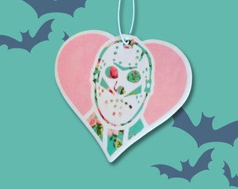 Jason Vorhees Floral Friday the 13th Air Freshener Car Accessories