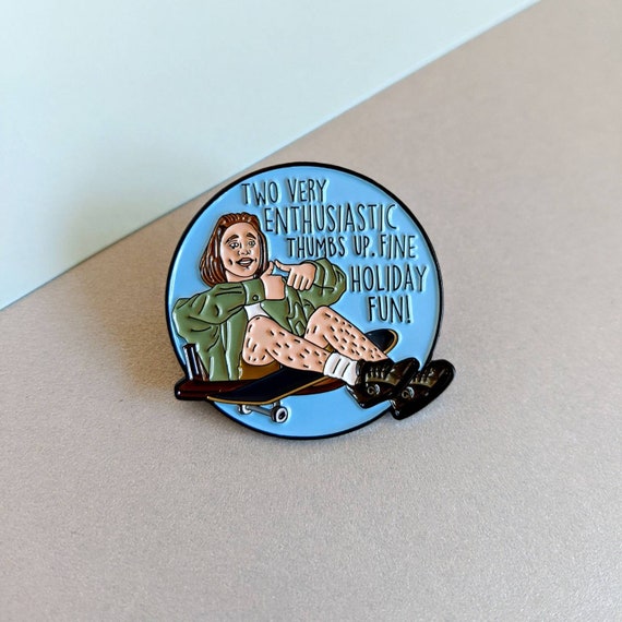 Travis Fine Holiday Fun Clueless Enamel Tai Pin