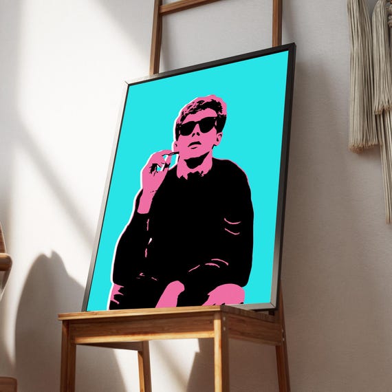 Breakfast Brian Club Pop Art Distressed Warhol-esc Claire Funny 80s Movie Poster