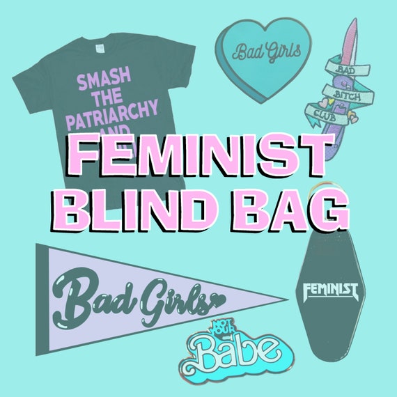 Feminist Blind Bag Random Assortment of Feminist Merch