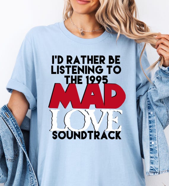 I'd Rather Be Listening to the Mad Love Soundtrack Movie Drew Alternative Short-Sleeve Unisex T-ShirtShort-Sleeve Unisex T-Shirt