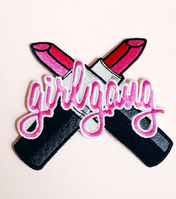 Girl Gang Pink Lipstick Patch