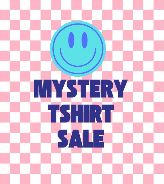 Mystery Tshirt, Pin, Art Print Sale Surprise Tee Cute Girls Blind Bag