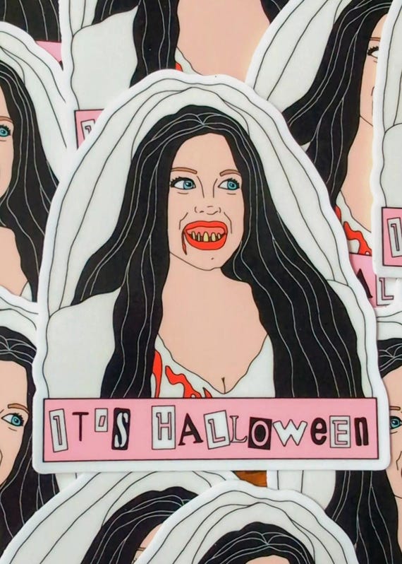 It's Halloween Cady Mean Girls Ex Wife Decal Sticker
