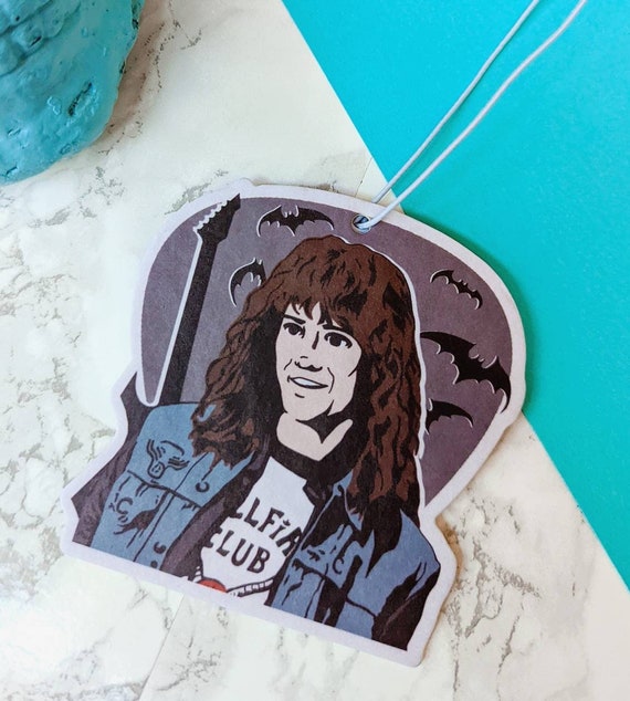 Smells Like Eddie Munson Vanilla Scented Air Freshener Joseph Quinn, Cute Heart throb, Hawkins 80s Metal