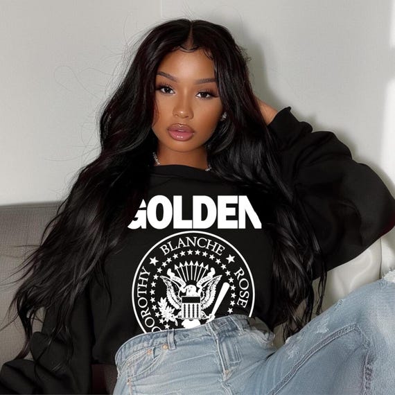 Hey Ho Let's Golden Girls Punk Rock Funny Parody 80s CBGB Unisex fleece sweatshirt