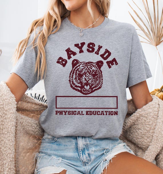 Saved By The Bell Bayside High Gym Shirt Short-Sleeve Unisex T-Shirt