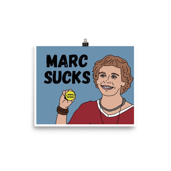 Mark Empire Records "Marc Sucks" Ethan Embry 90's Poster