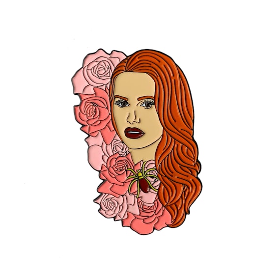 Cheryl Blossom Roses Riverdale Enamel Pin