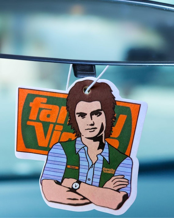 Steve Harrington Air Freshener: Dreamy Joe djo, Vanilla, Crush 80s