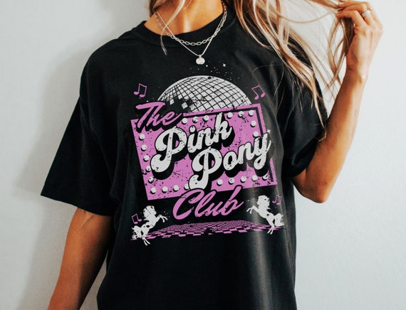 Pink Club Disco Pop Lyrics Music Dancing Short-Sleeve Unisex T-Shirt