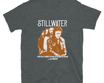 Stillwater Golden God Parody Band Almost Famous Short-Sleeve Unisex T-Shirt