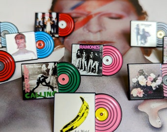 Vinyl Record Album Covers | Bands Music | Enamel Pins | Mac Stones Joy Clash