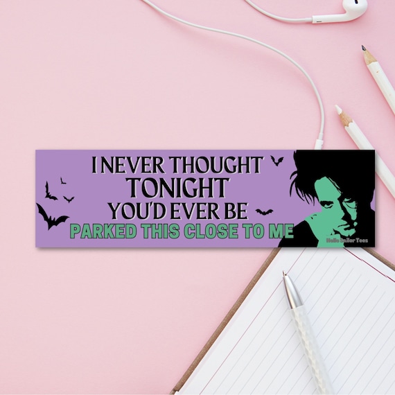 The Cure Funny Close To Me 80s Robert Smith Goth New Wave Dark Wave Music Alternative Bats Vinyl Decal Bumper Stickers