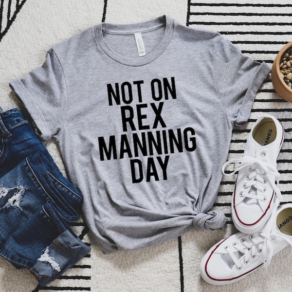 Not On Rex Manning Day Empire Records jaren 90 Mark uniseks T-shirt
