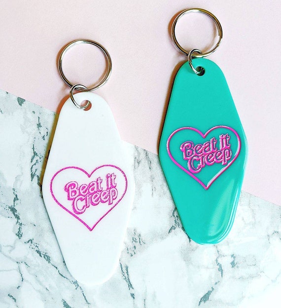 Buy Beat It Creep Retro Motel Hotel Room Vintage Funny Keychain Online in India - Etsy Buy Beat It Creep Retro Motel Hotel Room Vintage Funny Keychain Online in India - Etsy