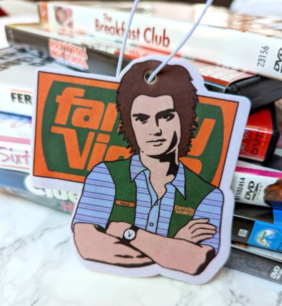 Smells Like Steve Harrington Family Video Vanilla Scented Air Freshener