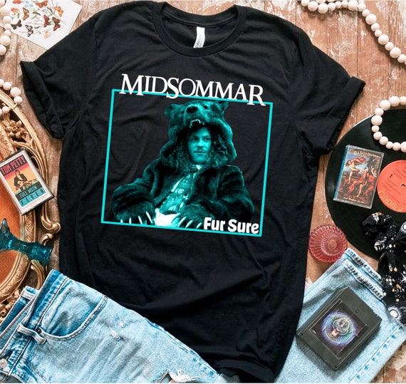 Blake Midsommar Bear Costume Workaholic Cute Crush Horror Fur Sure Midsummer Funny Parody Unisex t-shirt
