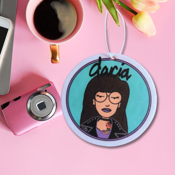 Daria 90s Vanilla Scented Air Freshener Beavis MTV Retro Cartoon Car Accessories